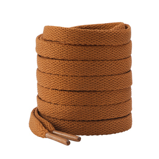 棕色鞋带男女款空军一号小麦色运动鞋卡其黄棕咖啡色扁平鞋带绳子