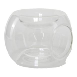 欧式现代耐高温玻璃香薰居室蜡烛香薰炉精油灯酒店餐厅精油薰香灯