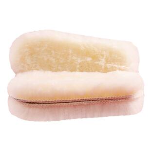 儿童100%纯羊毛真皮毛一体男女鞋垫加厚防寒保暖棉吸汗防臭宝宝冬