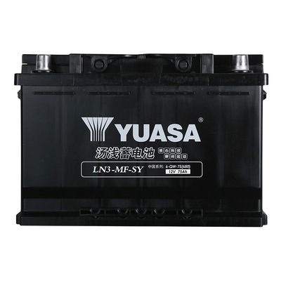 汤浅电瓶蓄电池免维护LN2/L2-400