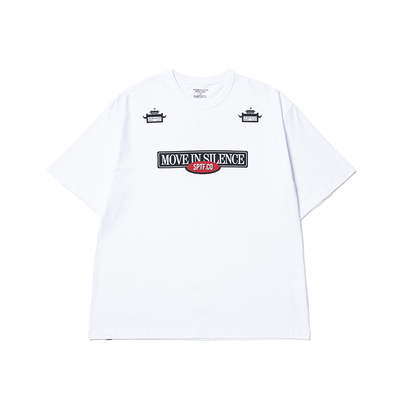 SUPERTOFU牌匾风格印花短袖T恤