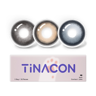 马来薄荷美瞳日抛30片日常一次性10片小直径WF官网正装隐形眼镜TN