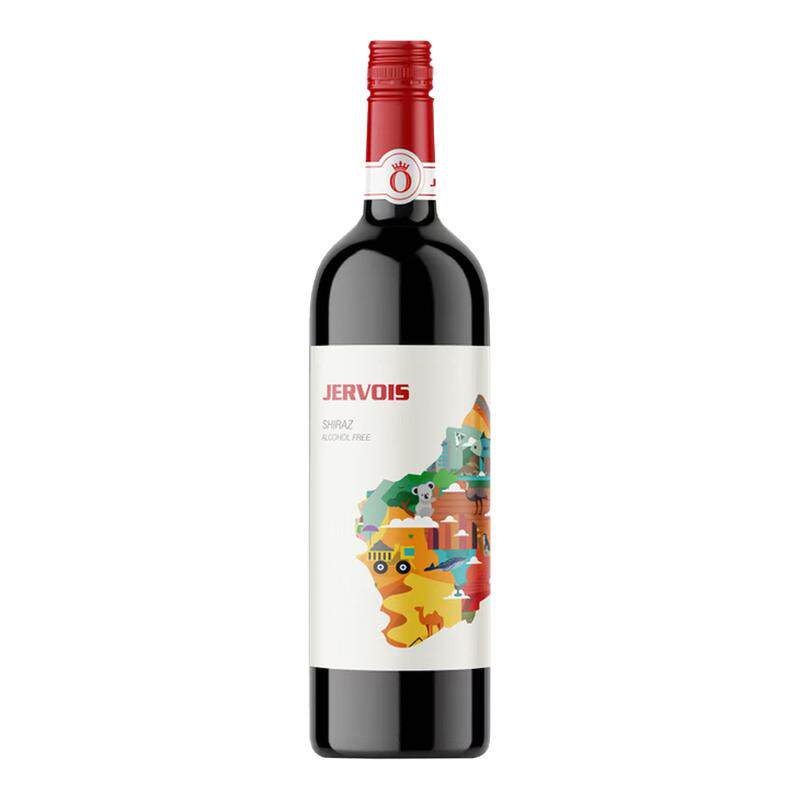 澳大利亚进口无醇红葡萄酒750ml
