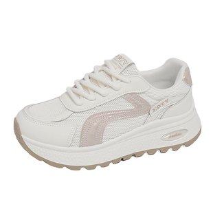 韩版爆款内增高老爹鞋女34码2026春季新款小个子厚底增高运动鞋女