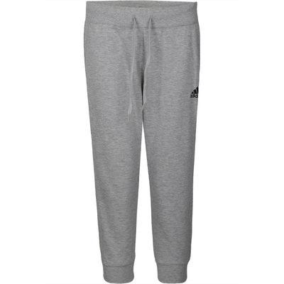 阿迪达斯跑步加绒七分裤