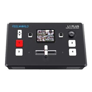 【新款】富威德LIVEPRO L1-PLUS 导播台羽化融合效果多机位4K60Hz直播采集卡4路导播切换台绿幕抠图直播间