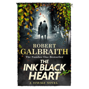 现货 英文原版 The Ink Black Heart 神探斯特莱克6 墨黑的心 JK罗琳化名 侦探推理小说