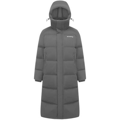 波司登冬季新款长款连帽羽绒服