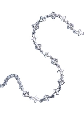 925银四叶草手链女2025新款