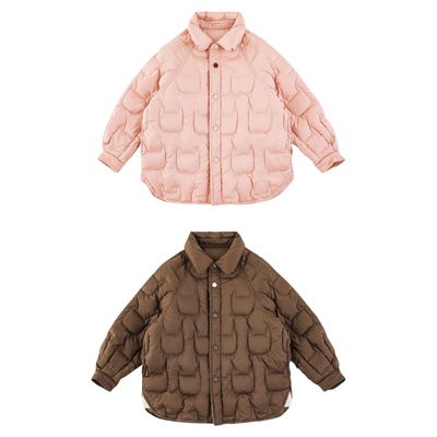 幼悠女童2025冬季新款轻薄95白鸭绒羽绒服显瘦百搭儿童保暖外套潮