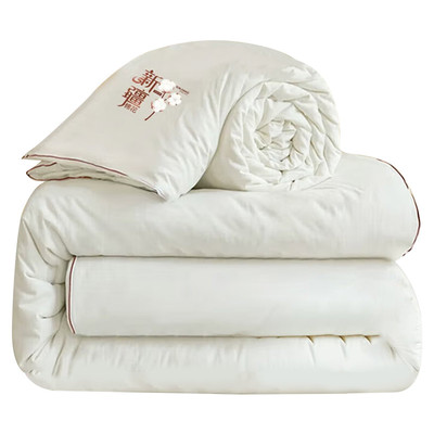 无印良品100%新疆棉花子母秋冬被