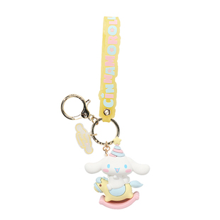 名创优品正版三丽鸥玉桂狗狂欢派对钥匙链大耳狗卡通钥匙扣女挂件