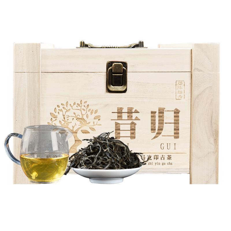 昔归古树普洱生茶500g木盒装春茶