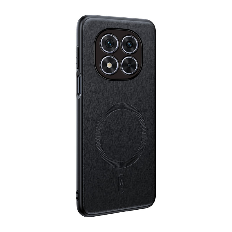 适用于红米note15pro十手机壳小米Redmi note15por磁吸素皮保护套xiaomi全包redmi防摔note皮革15轻奢pro新款