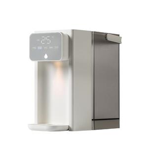 日本正负零即热式饮水机小型桌面台式农夫山泉桶装水烧水壶热水机