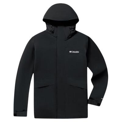 哥伦比亚户外男新金点防水冲锋衣700蓬鹅绒内胆三合一外套XE3587