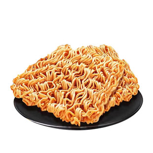 金象康蟹皇蟹黄面干吃方便面50包新日期整箱5怀旧双层干吃干脆面