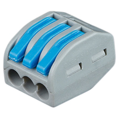 灯具快速接线端子按压式分线器SPL2电线接头对接神器连接器并线柱