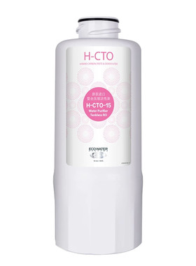 怡口净水器滤芯复合压缩活性炭H-CTO-15净水官方旗舰店免费安装