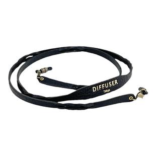 日本正品DIFFUSER牛皮眼镜绳麻花辫防脱落配饰眼镜挂绳男女SG1063