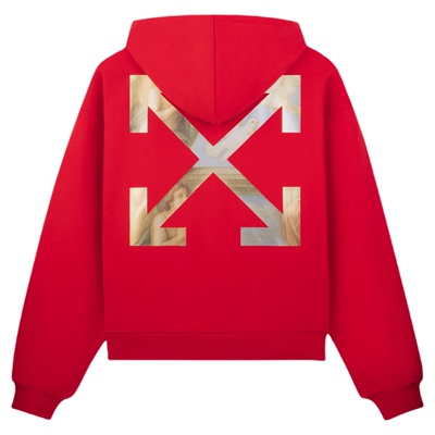 OFF-WHITE™ 情侣装新款连帽拉链卫衣休闲外搭
