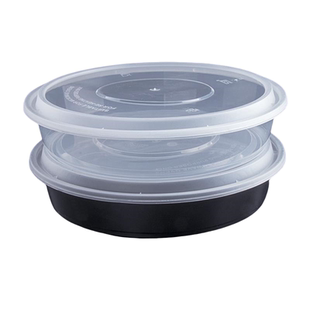 4800/5000ml圆一次性餐盒打包盒超大饭盒特大5斤龙虾酸菜鱼外卖盒