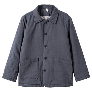 麻尚生活冬季新款加厚保暖男士棉衣新中式宽松休闲棉服外套棉袄子