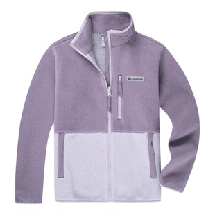 Columbia哥伦比亚抓绒衣女秋冬季运动银点热能运动保暖外套XR7225