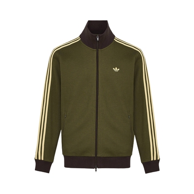 adidas阿迪达斯三叶草华夫格早春薄外套2026春男针织夹克 KZ2914