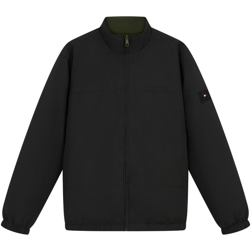 Tommy男双面穿立领轻薄90鹅绒服