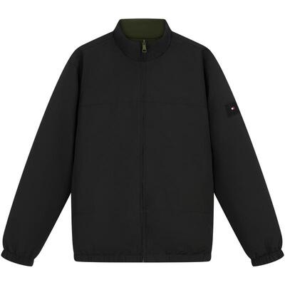 Tommy男双面穿立领轻薄90鹅绒服