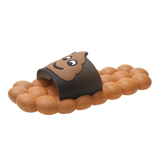 可爱拖鞋女夏时尚外穿2026新款厚底踩屎感一字拖学生ins沙滩凉拖