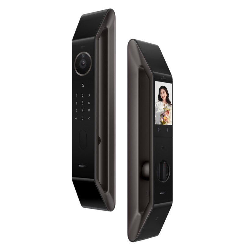 华为智能门锁 2 Pro 悦享版  AI 3D 人脸识别 3.0 超清猫眼指纹锁 抢锁实拍商品图