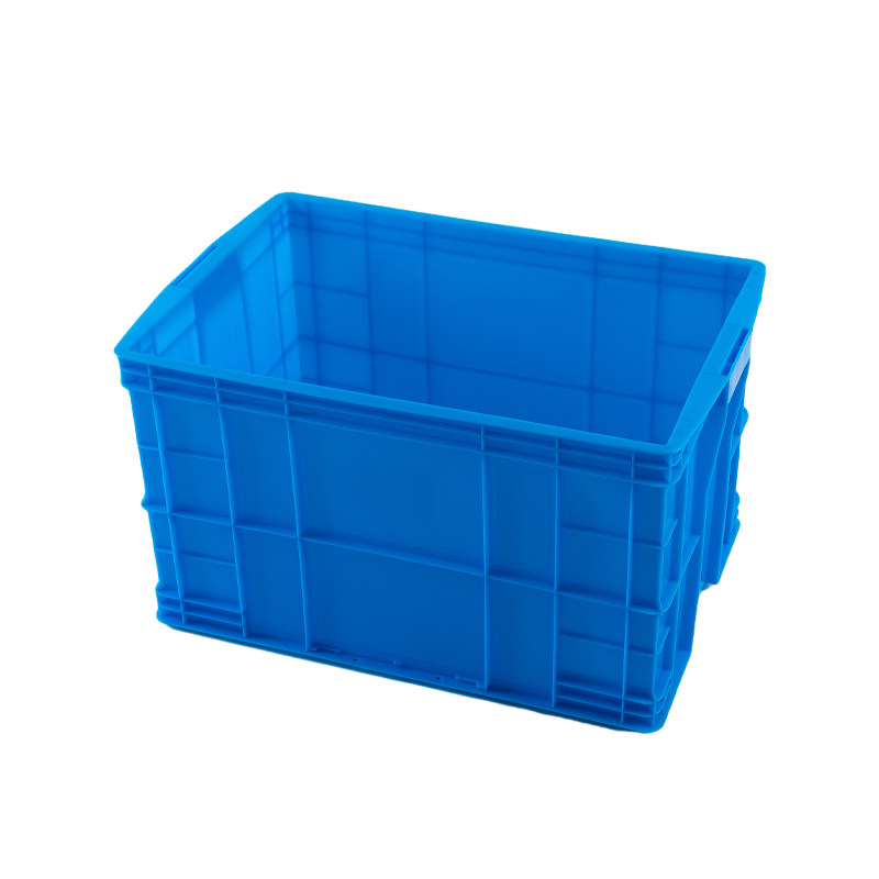 蓝色周转箱加厚长方形塑料箱