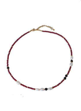 XMR复古新中式红松石项链