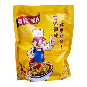 【微尝小龚】兰州高担酿皮水洗面皮满5份包邮西北名小吃瓤皮子