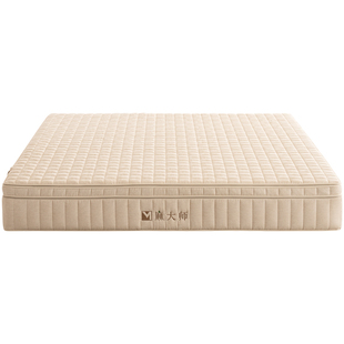 麻大师黄麻床垫0胶水可全拆卸水洗独立弹簧记忆棉席梦思适中家用
