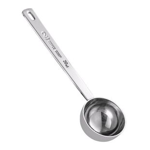 单304不锈钢10g克30ml毫升咖啡豆烘焙计量勺奶粉勺子定量刻度调料