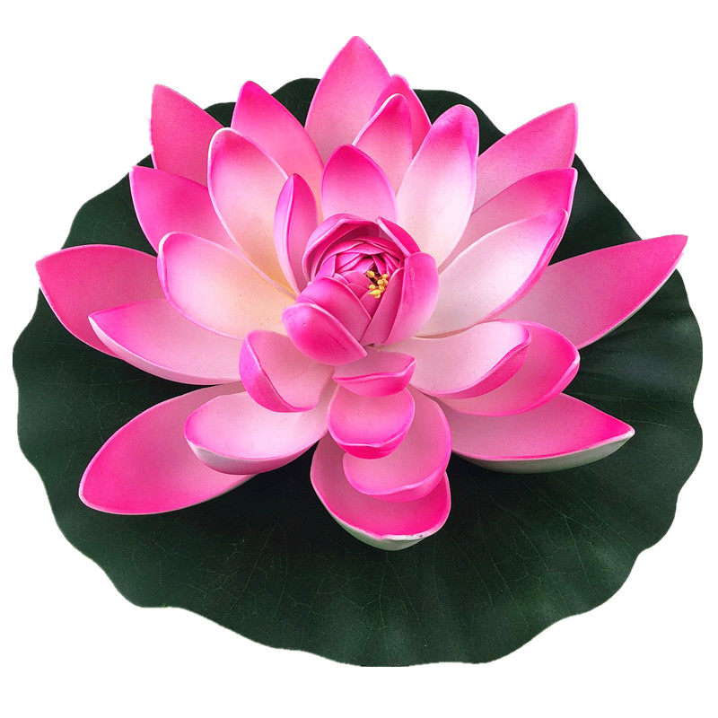 仿真荷花莲花景区水池浮水装饰花