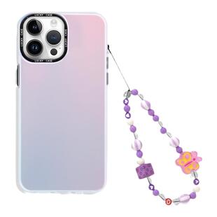 紫色骰子糖果手机链挂绳炫彩短款挂链绳子适用于苹果15/14手机壳可爱创意挂件挂饰ins风防丢绳网红装饰防摔