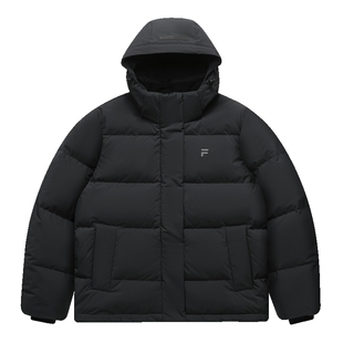 FILA FUSION斐乐潮牌羽绒服女官方冬季新款时尚休闲保暖连帽外套