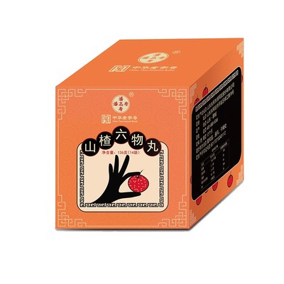 潘高寿山楂六物丸买4发6厂家直发