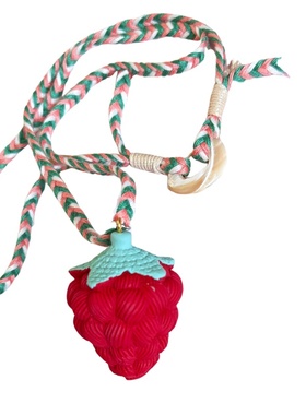 原创设计可爱甜美风手工编织项链