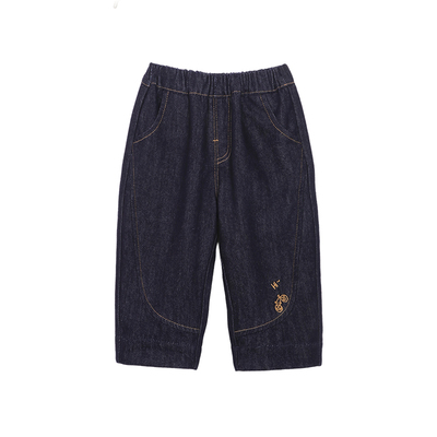 小O爸婴童男女宝宝不掉色牛仔裤