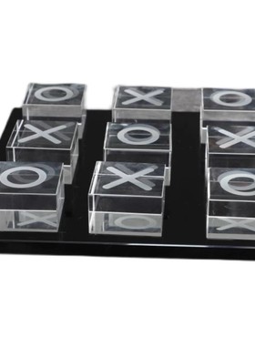 轻奢风方形客厅茶几摆件软装饰品