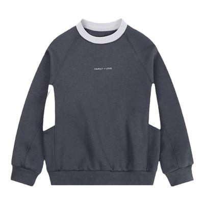 ebaer男女童加绒抑菌套头卫衣