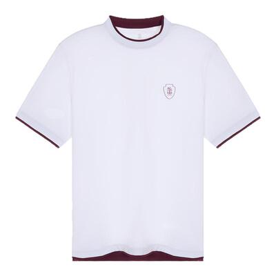BC BRUNELLO CUCINELLI 男士撞色短袖圆领短袖T恤银泰 301574