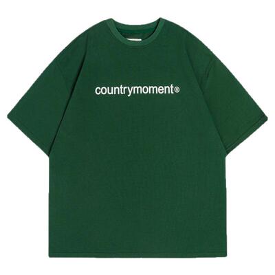 日系CityBoy基础印花圆领短袖T恤