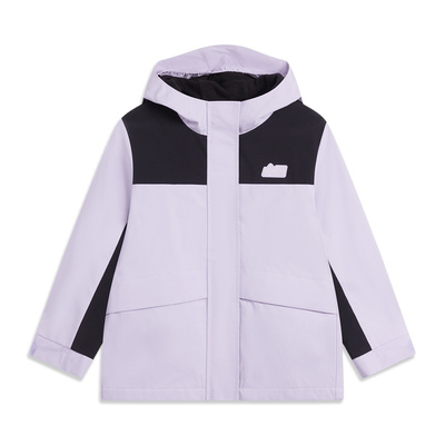 李宁女童三合一外套羽绒服