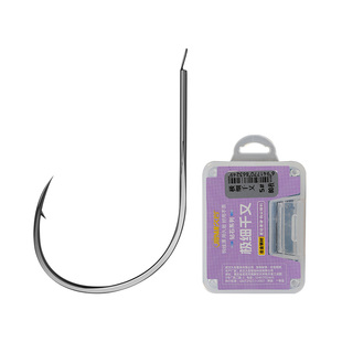 久岩极细千又歪嘴鱼钩正品超细条散钩有刺黄辣丁石扁头江团鱼钩子